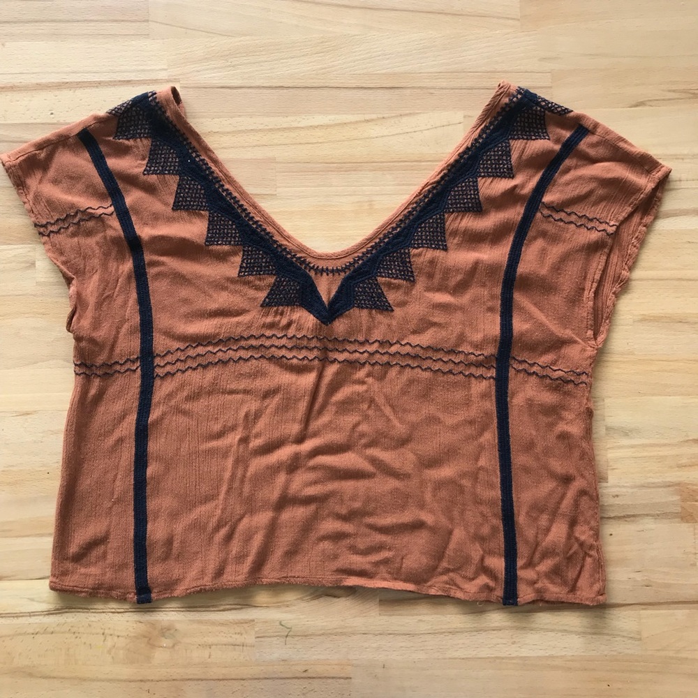 Rust Forever 21 top